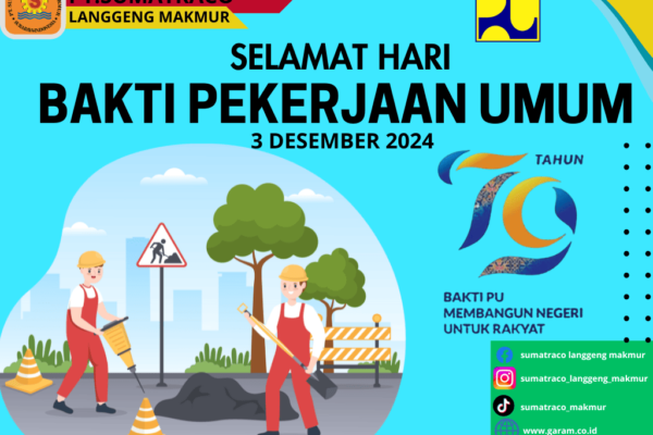 Meriahkan Hari Bakti Pekerjaan Umum, PT Sumatraco Langgeng Makmur Gelar Lomba dan Bazar di Pabrik