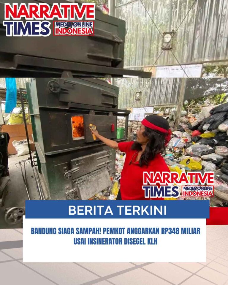 Bandung Siaga Sampah! Pemkot Anggarkan Rp348 Miliar Usai Insinerator Disegel KLH