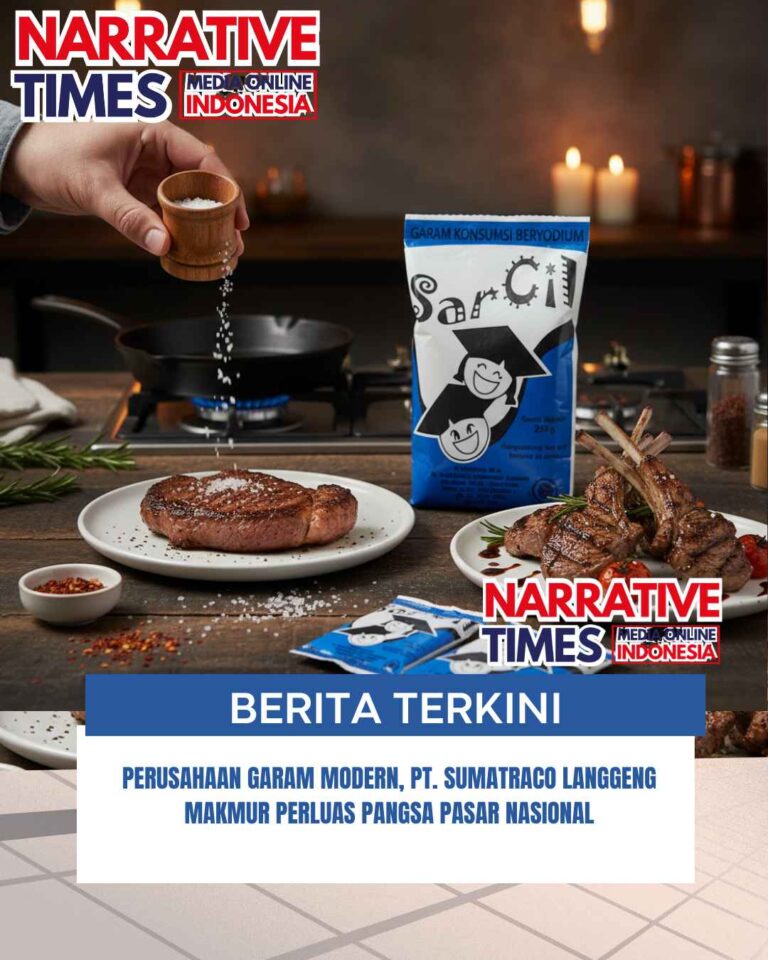 Perusahaan Garam Modern, PT. Sumatraco Langgeng Makmur Perluas Pangsa Pasar Nasional