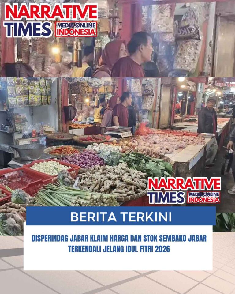 Disperindag Jabar Klaim Harga dan Stok Sembako Jabar Terkendali Jelang Idul Fitri 2026