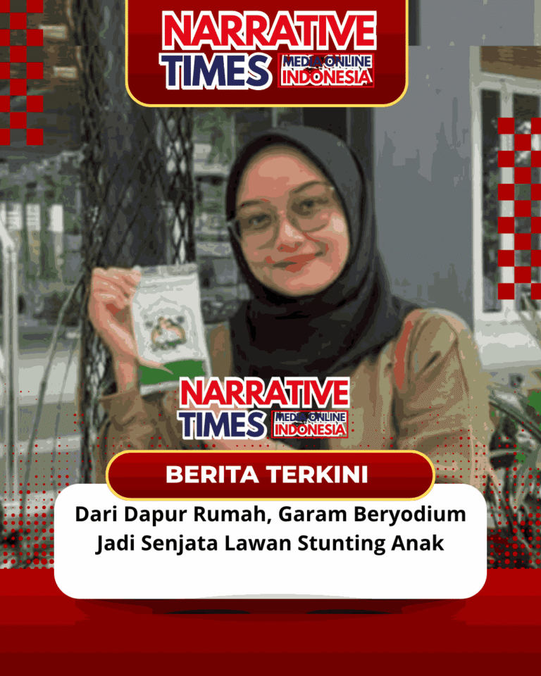 Dari Dapur Rumah, Garam Beryodium Jadi Senjata Lawan Stunting Anak