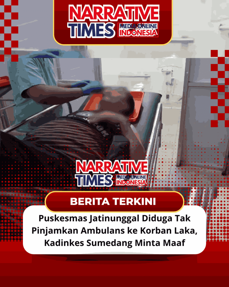 Puskesmas Jatinunggal Diduga Tak Pinjamkan Ambulans ke Korban Laka, Kadinkes Sumedang Minta Maaf
