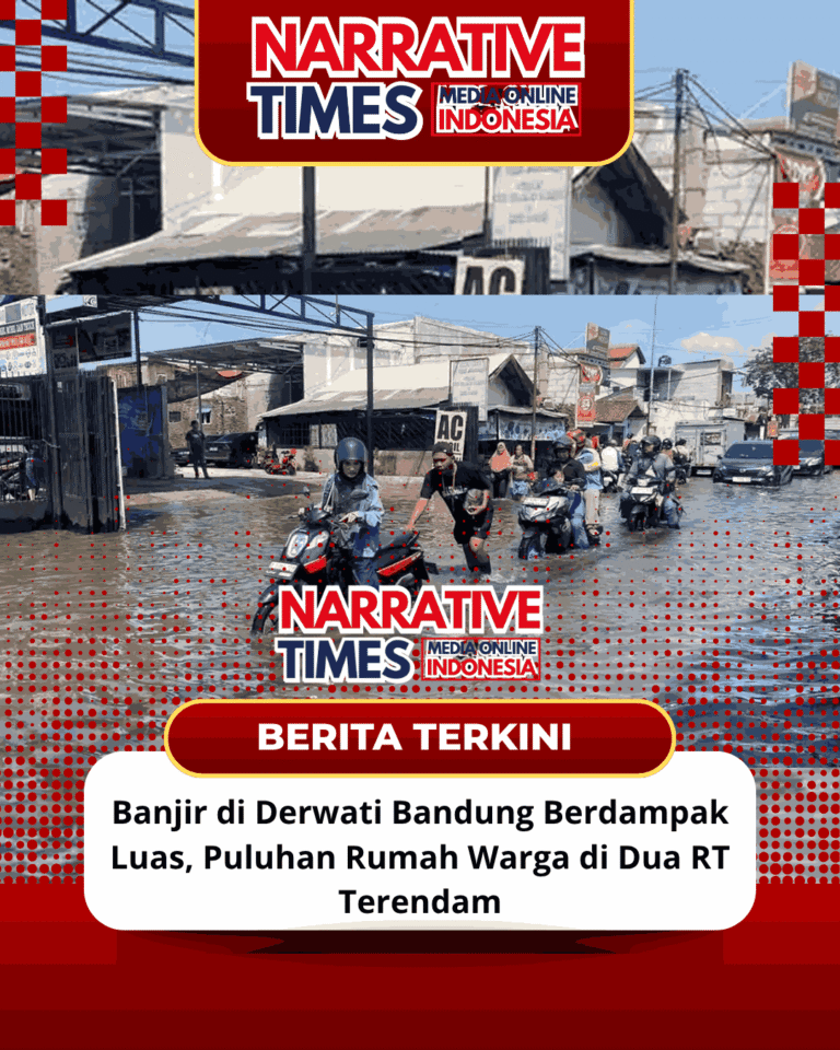 Banjir di Derwati Bandung Berdampak Luas, Puluhan Rumah Warga di Dua RT Terendam