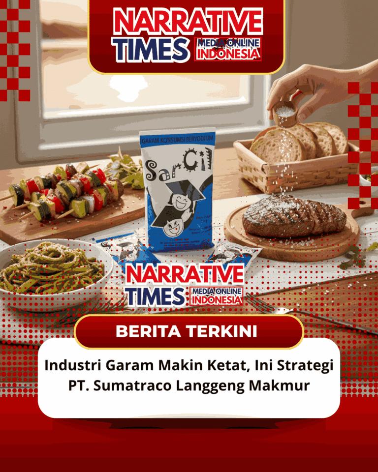 Industri Garam Makin Ketat, Ini Strategi PT. Sumatraco Langgeng Makmur
