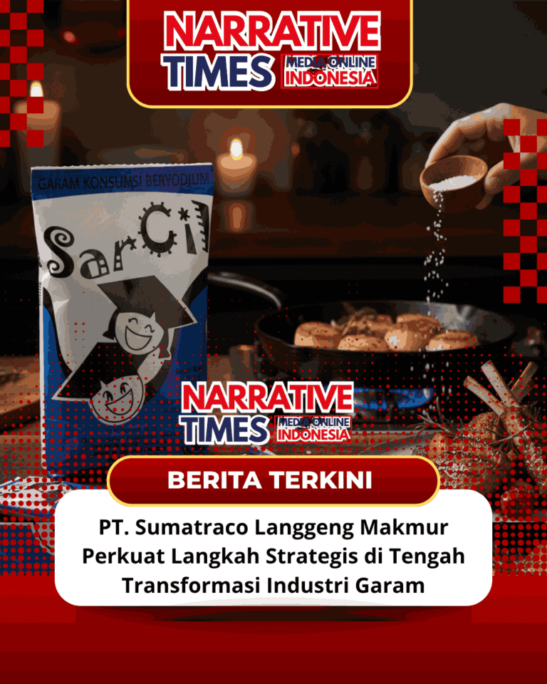 PT. Sumatraco Langgeng Makmur Perkuat Langkah Strategis di Tengah Transformasi Industri Garam