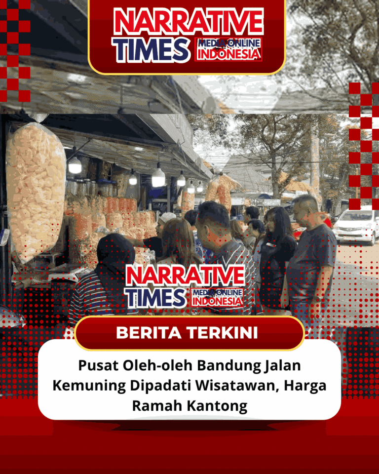 Pusat Oleh-oleh Bandung Jalan Kemuning Dipadati Wisatawan, Harga Ramah Kantong