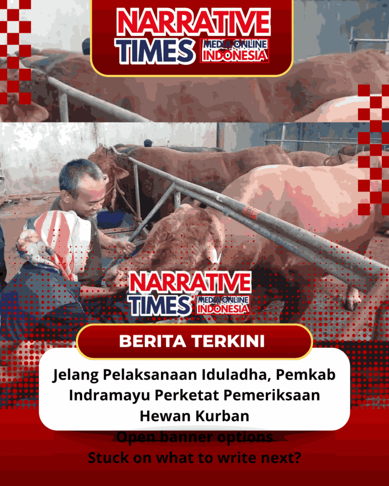 Jelang Pelaksanaan Iduladha, Pemkab Indramayu Perketat Pemeriksaan Hewan Kurban