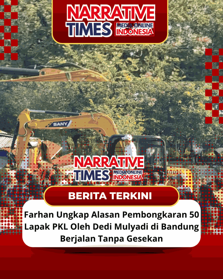 Farhan Ungkap Alasan Pembongkaran 50 Lapak PKL Oleh Dedi Mulyadi di Bandung Berjalan Tanpa Gesekan