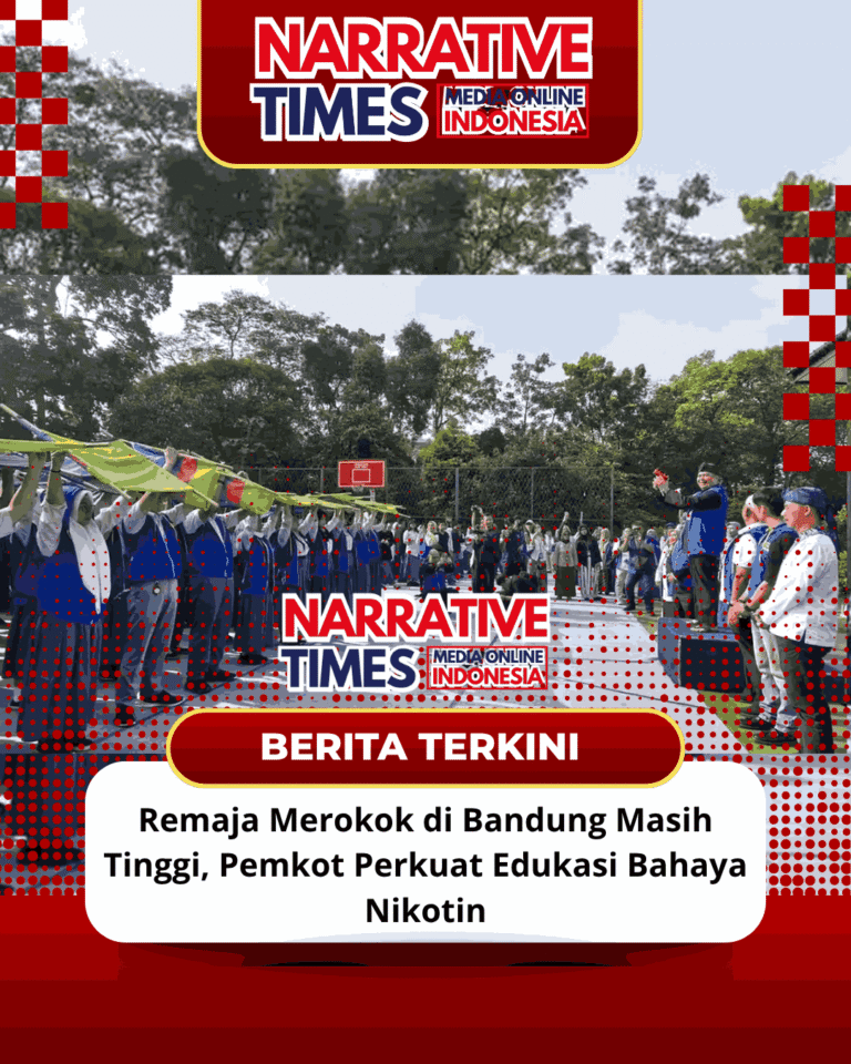 Remaja Merokok di Bandung Masih Tinggi, Pemkot Perkuat Edukasi Bahaya Nikotin