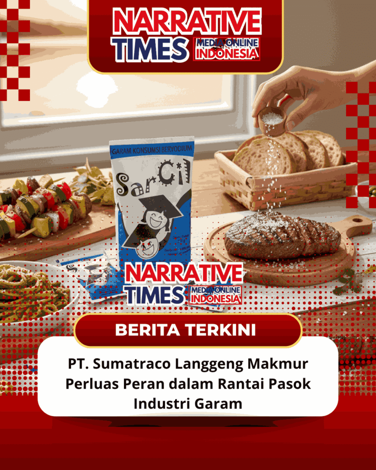 PT. Sumatraco Langgeng Makmur Perluas Peran dalam Rantai Pasok Industri Garam