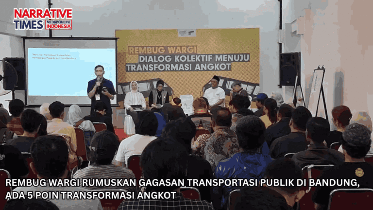 Rembug Wargi Rumuskan Gagasan Transportasi Publik di Bandung, Ada 5 Poin Transformasi Angkot