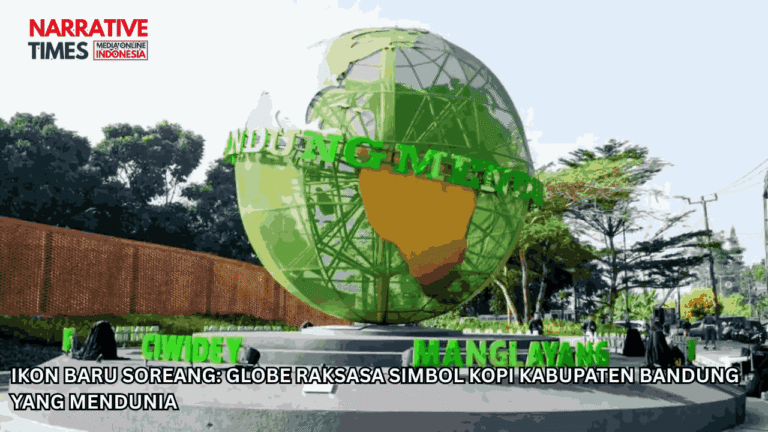 Ikon Baru Soreang: Globe Raksasa Simbol Kopi Kabupaten Bandung yang Mendunia