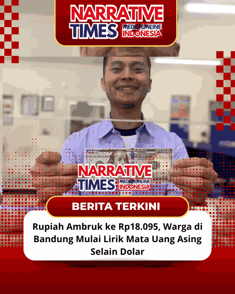 Rupiah Ambruk ke Rp18.095, Warga di Bandung Mulai Lirik Mata Uang Asing Selain Dolar