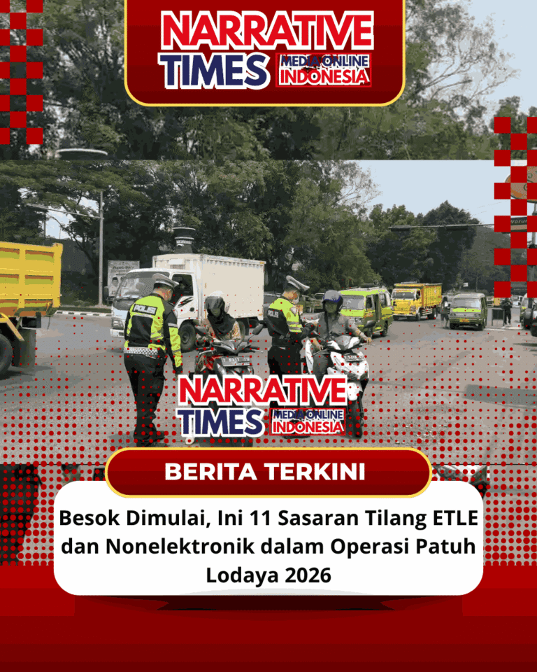 Besok Dimulai, Ini 11 Sasaran Tilang ETLE dan Nonelektronik dalam Operasi Patuh Lodaya 2026