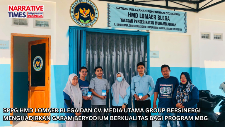 SPPG HMD Lomaer Blega dan CV. Media Utama Group Bersinergi Menghadirkan Garam Beryodium Berkualitas bagi Program MBG