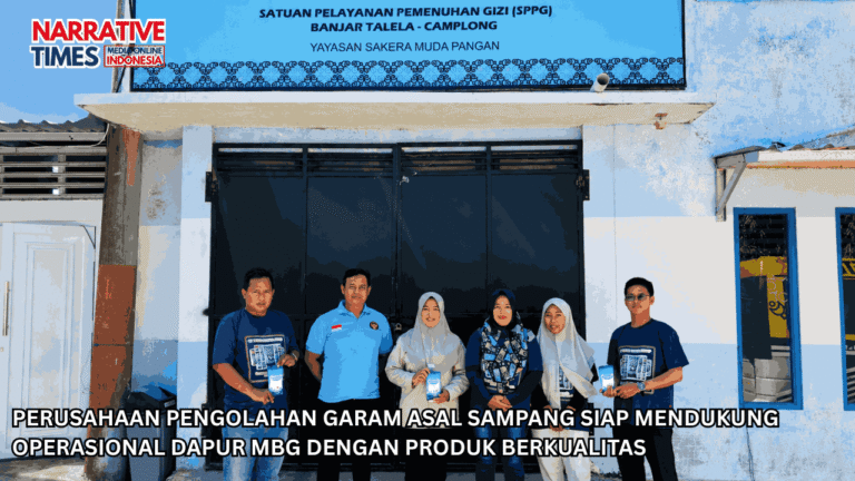 Perusahaan Pengolahan Garam Asal Sampang Siap Mendukung Operasional Dapur MBG dengan Produk Berkualitas
