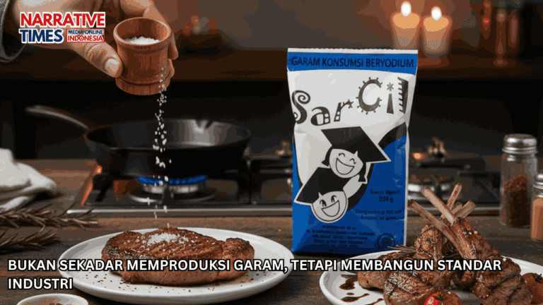 Bukan Sekadar Memproduksi Garam, Tetapi Membangun Standar Industri