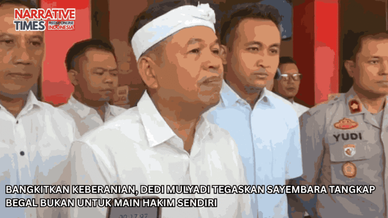 Bangkitkan Keberanian, Dedi Mulyadi Tegaskan Sayembara Tangkap Begal Bukan untuk Main Hakim Sendiri