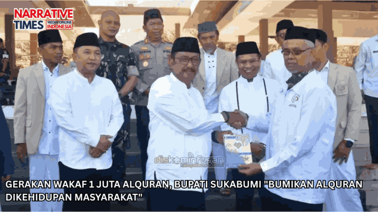 Gerakan Wakaf 1 Juta Alquran, Bupati Sukabumi “Bumikan Alquran Dikehidupan Masyarakat”