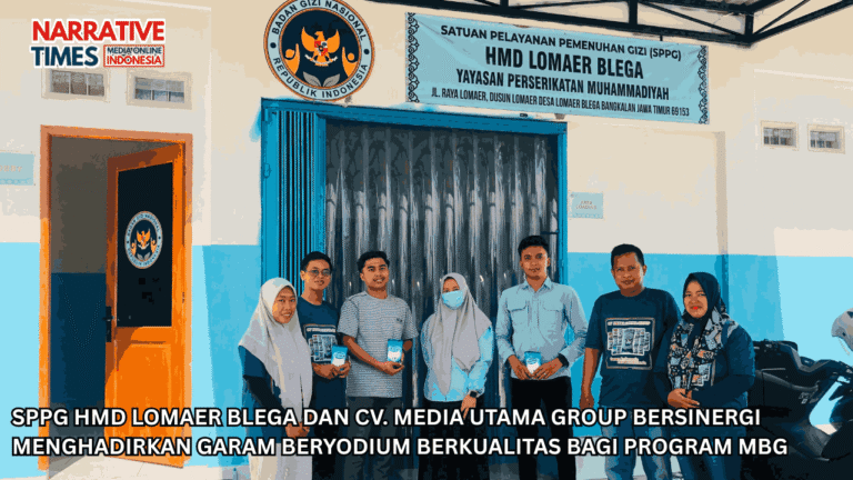 SPPG HMD Lomaer Blega dan CV. Media Utama Group Bersinergi Menghadirkan Garam Beryodium Berkualitas bagi Program MBG