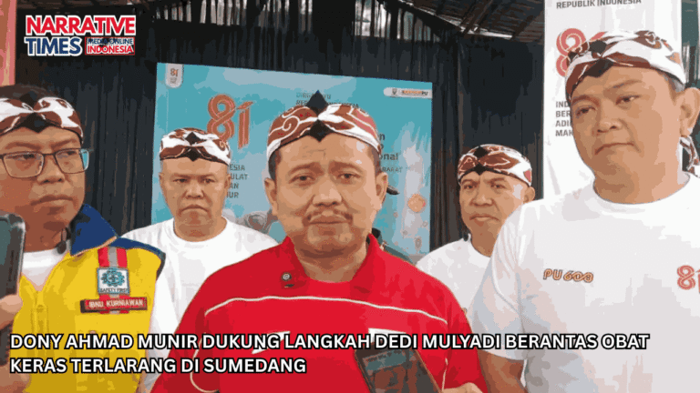 Dony Ahmad Munir Dukung Langkah Dedi Mulyadi Berantas Obat Keras Terlarang di Sumedang
