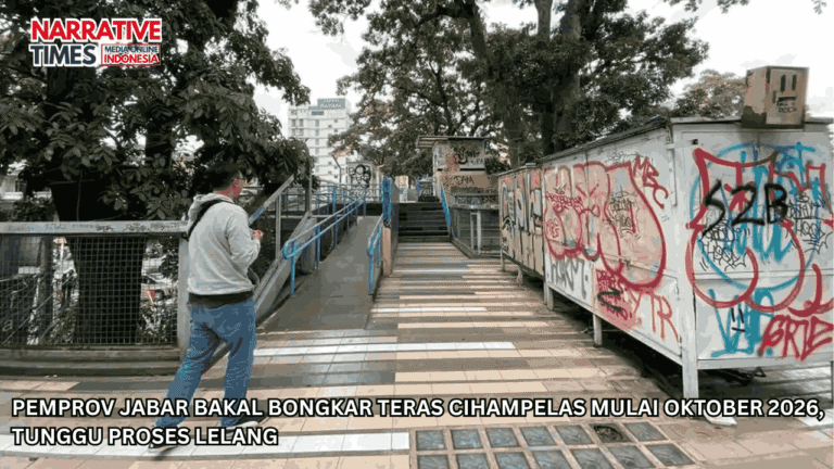 Pemprov Jabar Bakal Bongkar Teras Cihampelas Mulai Oktober 2026, Tunggu Proses Lelang