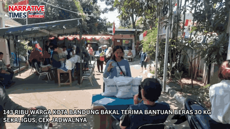 143 Ribu Warga Kota Bandung Bakal Terima Bantuan Beras 30 Kg Sekaligus, Cek Jadwalnya