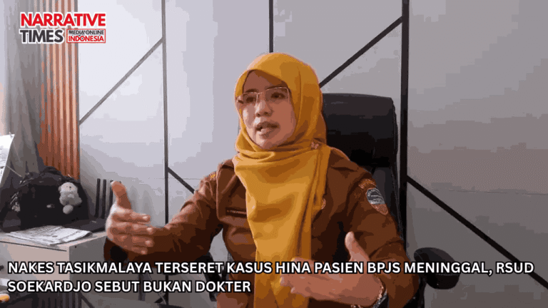 Nakes Tasikmalaya Terseret Kasus Hina Pasien BPJS Meninggal, RSUD Soekardjo sebut Bukan Dokter
