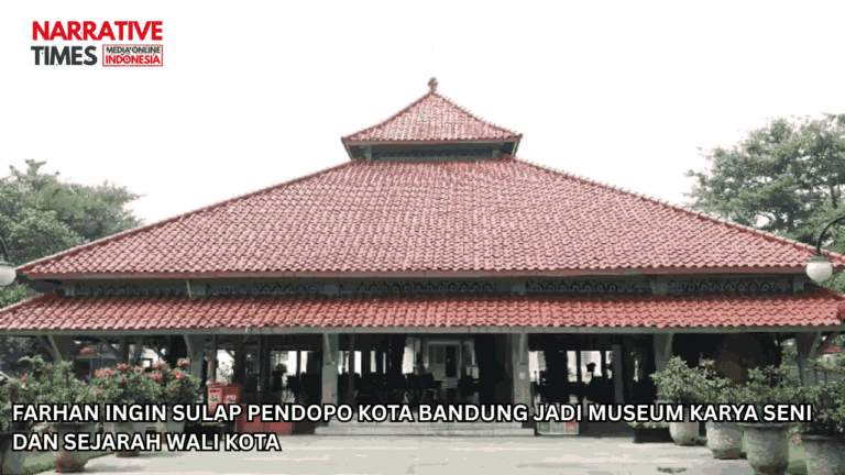 Farhan Ingin Sulap Pendopo Kota Bandung Jadi Museum Karya Seni dan Sejarah Wali Kota