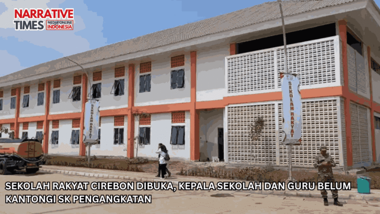 Sekolah Rakyat Cirebon Dibuka, Kepala Sekolah dan Guru Belum Kantongi SK Pengangkatan