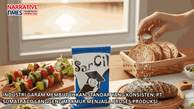 Industri Garam Membutuhkan Standar yang Konsisten, PT. Sumatraco Langgeng Makmur Menjaga Proses Produksi