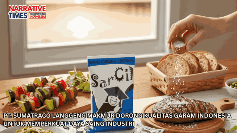 PT. Sumatraco Langgeng Makmur Dorong Kualitas Garam Indonesia untuk Memperkuat Daya Saing Industri