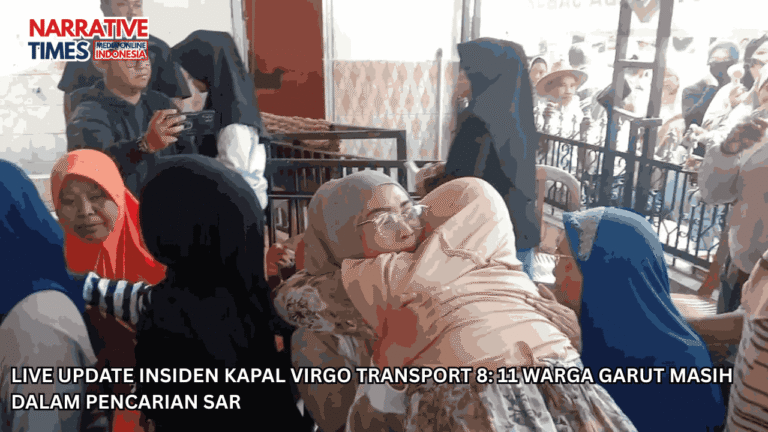 Live Update Insiden Kapal Virgo Transport 8: 11 Warga Garut Masih dalam Pencarian SAR