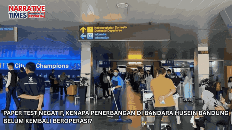 Paper Test Negatif, Kenapa Penerbangan di Bandara Husein Bandung Belum Kembali Beroperasi?