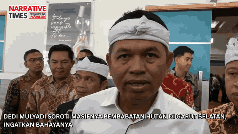 Dedi Mulyadi Soroti Masifnya Pembabatan Hutan di Garut Selatan, Ingatkan Bahayanya