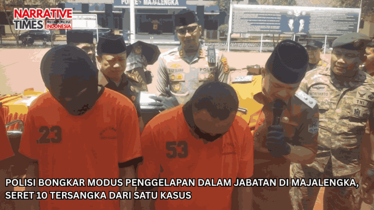 Polisi Bongkar Modus Penggelapan dalam Jabatan di Majalengka, Seret 10 Tersangka dari Satu Kasus