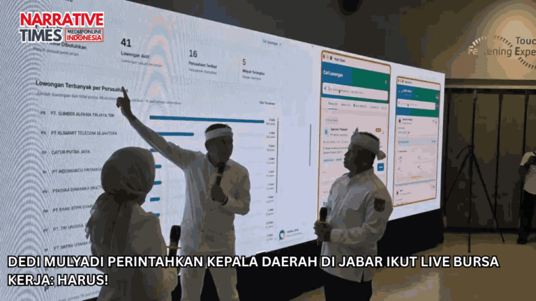 Dedi Mulyadi Perintahkan Kepala Daerah di Jabar Ikut Live Bursa Kerja: Harus!