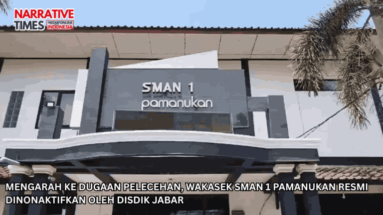 Mengarah ke Dugaan Pelecehan, Wakasek SMAN 1 Pamanukan Resmi Dinonaktifkan oleh Disdik Jabar