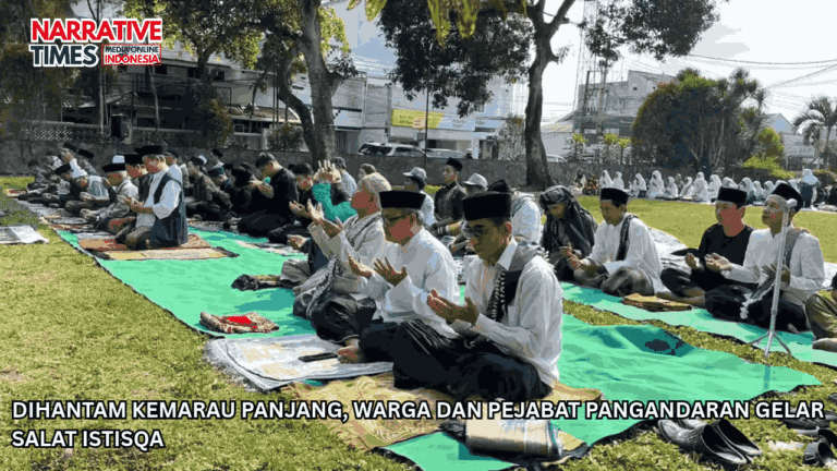 Dihantam Kemarau Panjang, Warga dan Pejabat Pangandaran Gelar Salat Istisqa